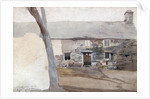 Cottages at Llanllyfni, North Wales, 1805 by Cornelius Varley