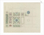 Design for the ceiling of the Eating Parlour, Headfort House by Robert Adam