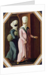 A Turkish Lady going with her slave to the Bath by Francis Smith
