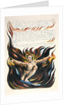 Thus wept the Angel voice... by William Blake