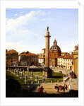 A View of Trajan's Forum, Rome, 1821 by Charles Lock Eastlake