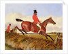 Foxhunting: Clearing a Bank, c.1840 by John Dalby