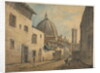 A Street in Florence with the Duomo and Campanile in the Background by William Marlow