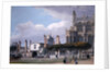 St George's Chapel, Windsor, and the entrance to the Singing Men's Cloister, c.1768 by Paul Sandby