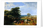 Lord River's Stud Farm, Stratfield Saye, 1807 by Jacques-Laurent Agasse
