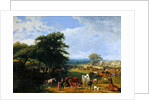 Lord River's Stud Farm, Stratfield Saye, 1807 by Jacques-Laurent Agasse