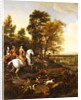 Hare Hunting, c.1690 by Jan Wyck