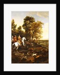 Hare Hunting, c.1690 by Jan Wyck