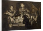 Philosopher giving a lecture on the orrery, c.1768 by Joseph Wright of Derby