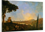A View of the Tiber with Rome in the Distance, c.1770-80 by Richard Wilson