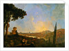 A View of the Tiber with Rome in the Distance, c.1770-80 by Richard Wilson