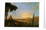 A View of the Tiber with Rome in the Distance, c.1770-80 by Richard Wilson