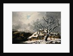 A Winter Landscape, 1752 by George of Chichester Smith