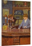 The Princess of Wales Pub, Trafalgar Square: Mrs Francis behind the Bar, c.1931 by Malcolm Drummond