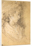 Study of a woman in a Mob Cap by Engraved by Luigi Schiavonetti