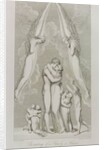 The Meeting of a Family in Heaven, pl.4 by William Blake