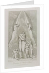 The Meeting of a Family in Heaven, pl.4 by William Blake