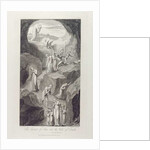 The Descent of Man into the Vale of Death, pl.8 by William Blake