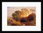 Sunset, c.1861 by Samuel Palmer