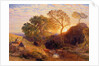 Sunset, c.1861 by Samuel Palmer