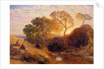 Sunset, c.1861 by Samuel Palmer
