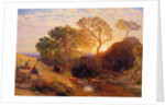 Sunset, c.1861 by Samuel Palmer
