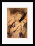 Study for 'The First Ear Ring' by David Wilkie