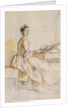 Portrait of a Lady at a Drawing Table by Paul Sandby