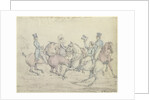 Morning Ride, original drawing for plate 12 of 'Scenes in the Life of Master George' by Henry Thomas Alken