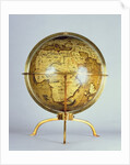Terrestrial globe by Martin Waldsemuller