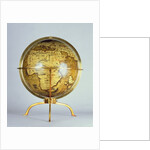 Terrestrial globe by Martin Waldsemuller