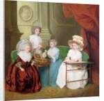 Lady Jane Mathew and her Daughters, c.1790 by English School