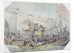 The Arrival of Ferries at London Bridge by Thomas (after) Rowlandson