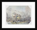 The Arrival of Ferries at London Bridge by Thomas (after) Rowlandson