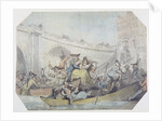 The Arrival of Ferries at London Bridge by Thomas (after) Rowlandson