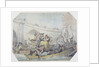 The Arrival of Ferries at London Bridge by Thomas (after) Rowlandson