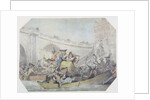 The Arrival of Ferries at London Bridge by Thomas (after) Rowlandson