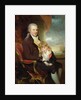 Edward George Lind and his Son, Montague by William Beechey
