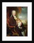 Edward George Lind and his Son, Montague by William Beechey