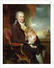 Edward George Lind and his Son, Montague by William Beechey