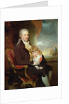 Edward George Lind and his Son, Montague by William Beechey