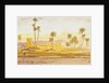 Near Wady Halfeh, 5:30pm, 6 February 1867 by Edward Lear