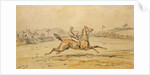 Point to Point Racing by Hablot Knight Browne