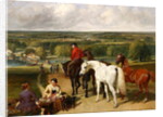Exercising the royal horses, 1847-55 by John Frederick Herring Snr