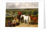 Exercising the royal horses, 1847-55 by John Frederick Herring Snr