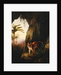 Tiger in a cave, c.1814 by Jacques-Laurent Agasse