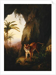Tiger in a cave, c.1814 by Jacques-Laurent Agasse