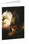 Tiger in a cave, c.1814 by Jacques-Laurent Agasse