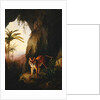 Tiger in a cave, c.1814 by Jacques-Laurent Agasse