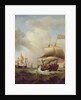 Shipping in a Choppy Sea, 1753 by Samuel Scott